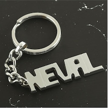 Neval - 589 - - Nazblsmm - İsimli Anahtarlık Çok Renkli
