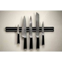 Mıknatıslı Bıçak Askısı Bıçak Tutucu Bıçak Askısı Duvara Monte - Metal - Siyah Diğer