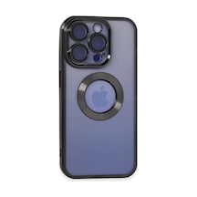 Apple Uyumlu, iPhone  15 Pro Kılıf Slot Silikon - Siyah