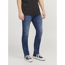 Jack & Jones Erkek Slim Fit Düsük Bel Jean - Glenn - 12109970 Blue Denim