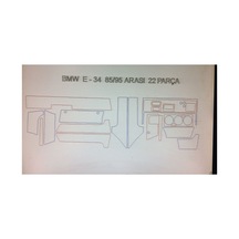 Bmw E34 1988-1995 22 Parça Torpido Kaplama Renk Beyaz