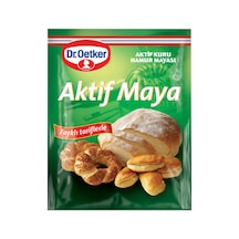 Dr. Oetker Aktif Kuru Maya 90g Poğaça Pide Börek Ekmek 4'li Avantaj Paketi - 4 Adet Tarı