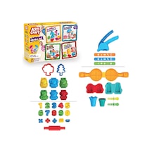 Mega Oyun Hamur Seti 280 Gr. - Oyun Hamuru Seti - Hamur Setleri - Hamur Kalıpları Renkli