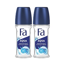 Fa Aqua Roll-on 50 Ml Okyanus Kokulu Kadın Roll-on 2li Paket