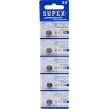 Supex CR1025 3V Lityum Pil 5'li