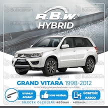 Rbw Hybrid Suzuki Grand Vitara 1998-2012 Ön Silecek Takımı -Hibri