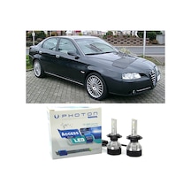 Alfa Romeo 166 Led Xenon Kısa Far Ampulü H7 Access Yeni Seri Beyaz