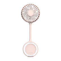 Xenon Smart El Vantilatörü / Şarjlı Taşınabilir Teleskobik Katlanabilir Sessiz Mini Fan X6104 Pembe