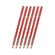 Faber-Castell Kırmızı Başlık Kalemi Yıldız 6 Adet