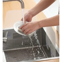 Lavabo Ve Ocak Sıçrama Önleyici Vantuzlu Kalkan Şeffaf