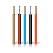 Siaf 50 Mm² Isıya Dayanıklı Silikon Bakır Çok Telli Tek Damarlı Kablo 1m Kırmızı