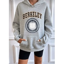 Kozia Outdoors Baskılı Oversize Unisex Sweatsirt Malkoç101 Gri