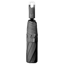 Yy Kadın Orijinal Kancalı Tip Otomatik Üç Katlı Şemsiye-ys02547-siyah
