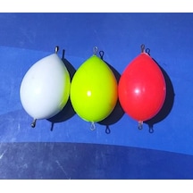 ZARGANA ŞAMANDIRA  TOP 45 Gr. BEYAZ-SARI-KIRMIZI 2 Lİ SET.