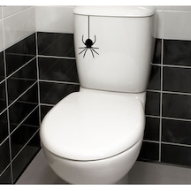Wc Klozet için Örümcek Sticker Yapıştırma