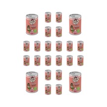 Tr 24 Adet Yetişkin Dana Etli Kıyılmış Kedi Maması 415 Gr 24'lü Pro Chef Konserve Yaş Mama