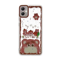 Samsung Galaxy A05 Kılıf Sweet Desenli Silikon Kapak - Pembe