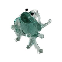 El Yapımı Mini Murano Cam Kurbağa Biblo A111-04
