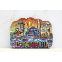 İstanbul Temalı Silikon Buzdolapı Süsü Magnet Alk5376 Standart
