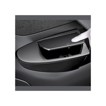 Red Lion Parts Tesla Model Y Juniper Uyumlu Ön Kapı İçi Gizli Çöp Kovası Kapaklı Düzenleyici Organizer