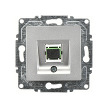Eqona Radius Neoline Fiber Optik Data Prizi, Gümüş Mekanizma + Tuşkapak