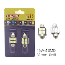 Carub Ampul 12v Sofit 15w-4 Smd Canbus 31mm Beyaz