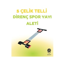 Paslanmaz Çelik Yaylı Çoklu Dirençli Kol Ve Gövde Egzersiz Aleti Çok Renkli