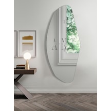 Soft Boy Aynası, Duvar Aynası 112cm X 50cm 115 X 50 Gümüş Antsoft11550 Gümüş