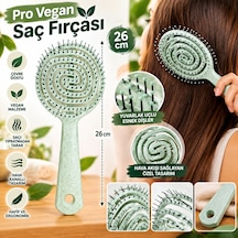 Pro Vegan Saç Fırçası 26 Yeşil