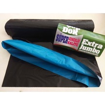 Çöp Dök Extra Kalın Dök Jumbo Çöp Torbası 20'li 80 x 110 CM
