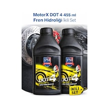Fren Hidrolik Yağı Dot 4 455 Ml İkili Set Üstün Isı Dayanımlı