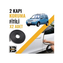 Citroen Berlingo 1996-2007 Kapı Koruma Fitili-iki Kapı-siyah-bm1155