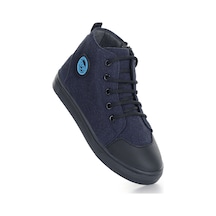 Kiko Kids Kai Fermuarlı Erkek Çocuk Günlük Bot Ayakkabı Lacivert Lacivert