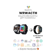 Wearfitpro Wr Watch 5g Lite Sim Kart Çift Kamera Btk Yeni Nesil Özellikler Gb 51mm Akıllı Saat Ultra Watch Wearfitpro Wr Watch 5g Lite Sim Kart Çift Kamera Btk Yeni Nesil Özellikler Gb 51mm Akıllı Saat Ultra Watch