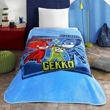 Lisanslı Pj Masks Heroes 2 Tek Kişilik Battaniye 000000001500218702 Çok Renkli