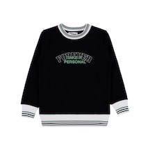 Civil Boys Foreyer Baskılı 10-13 Yaş Sweatshirt Siyah