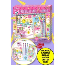 Tokidas Personalized Sweet D . I . Y Journal Set - Kişiye Özel Sevimli Kendin Yap Günlük Seti