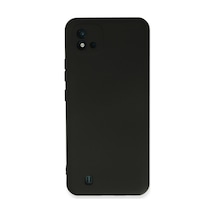 Realme C11 2021 Kılıf Nano İçi Kadife Silikon - Siyah Ym285562