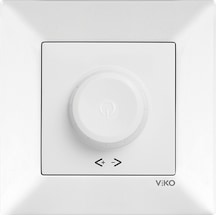 Viko Meridian Rotatif Dimmer Rl 600W/Va Çerçeveli