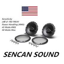 Rockford Fosgate Prime 6.50" 3 Yönlü Tam Aralıklı Hoparlör Çift R165x3