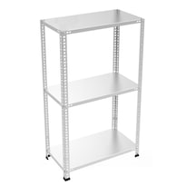 31 93 100 3 Katlı Çelik Raf Galvaniz