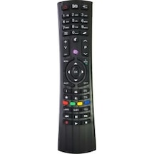 Vestel Uyumlu 3D Tuşlu Led Tv Televizyon Kumandası Mor