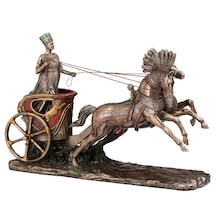 Veronese At Arabalı Nefertiti Koleksiyon Figür 30x19cm