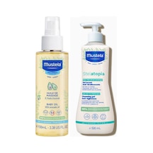 Mustela Bebek Masaj Yağı 100ml - Stelatopia Temizleyici Jel 500ml