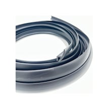 Contacall Geçmeli Alüminyum Fitili "h" Fitil 21mm Genişlik 5 Metre Uzunluk Siyah Renk 5