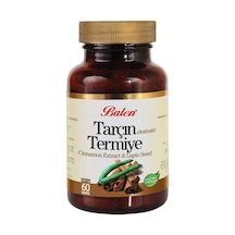 Balen Tarçın Ekstraktı & Termiye Kapsül 60 Kapsül 375 Mg