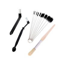 Metabagua Sant Kuee Kahve Me Fırçası, 4 Parça Kahve Çay Çekirdeği Öğütücü Espresso Makinesi Grup Başkanları Için Yici Araç Seti 6whq99 Siyah