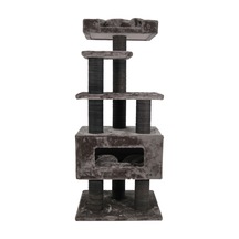 Lotus Furniture Pet Series Cenevre Tırmalamalı Kedi Evi