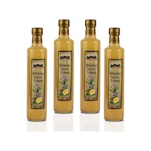 4 Adet Biberiye & Limon Sirkesi 4x500 Ml