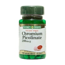 Natures Bounty Chromium Picolinate 200 Mcg 100 Tablet